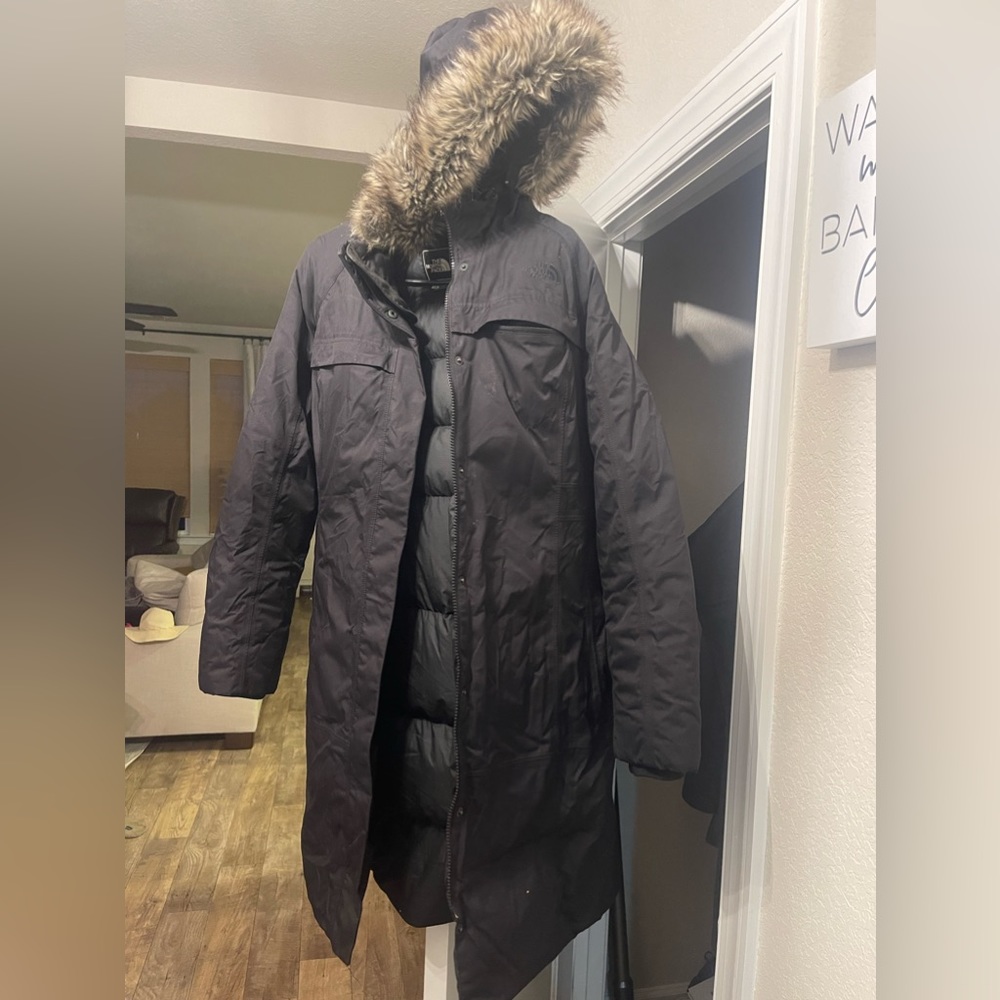 USED Large The North Face Parka Jacket